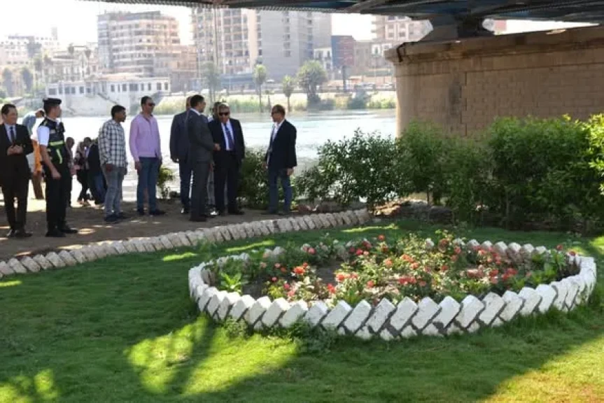 محافظ الدقهلية يتفقد المرحلة الأولى من تطوير حديقة أهل طلخا على النيل عقب دخولها الخدمه ويوجه بسرعة الانتهاء من المرحلة الثانية