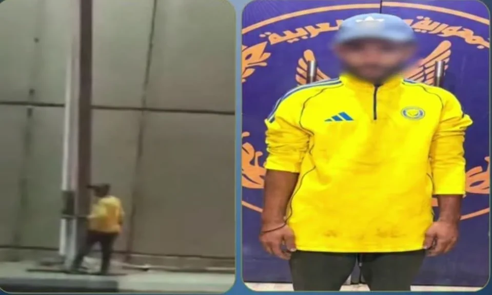 الداخلية:ضبط المتهم بمحاولة سرقة أسلاك كهربائية من عمود إنارة بأحد الأنفاق بالقاهرة