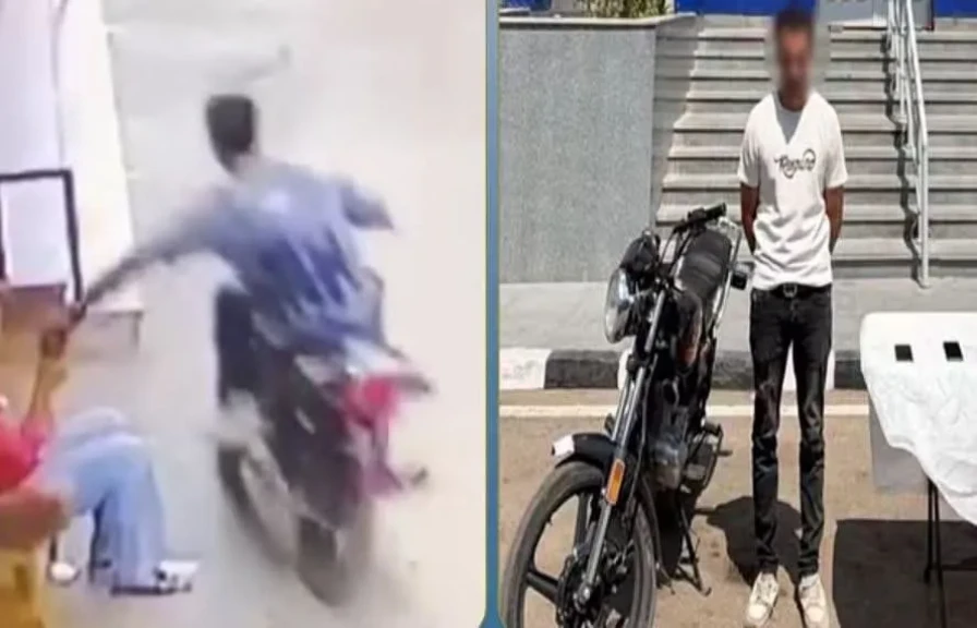 الداخلية: ضبط المتهم في مقطع فيديو سرقة هاتف محمول باستخدام دراجة نارية بالقاهرة