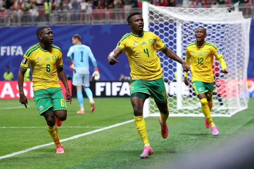 جنوب إفريقيا تتعادل إيجابياً  مع التشيك في كأس العالم 2026