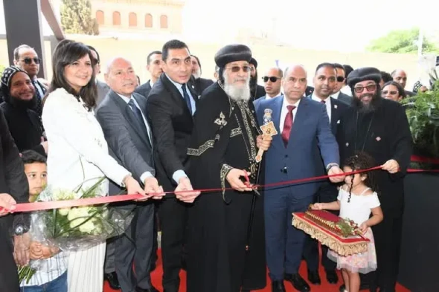 بحضور البابا تواضروس الثاني..  وزير الشباب والرياضة ووزير العمل ومحافظ القاهرة يشهدون ملتقى توظيف ”بصمة شباب مصر”