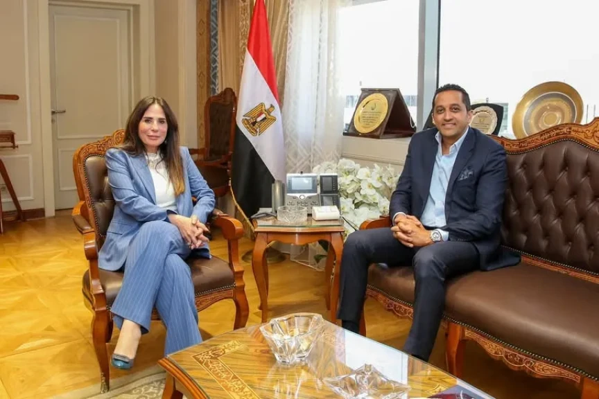 وزيرة الإسكان تستقبل الدكتور باسم كليلة رئيس شركة كليلة لتنظيم المعارض والمؤتمرات
