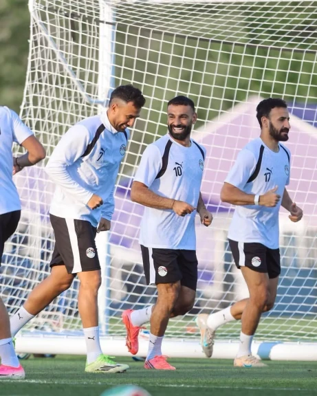 منتخب مصر يخوض تدريباته بسياتل استعداداً لمواجهة إيران