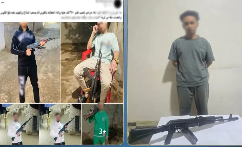 الداخلية: ضبط المتهم بممارسة أعمال البلطجة بسوهاج