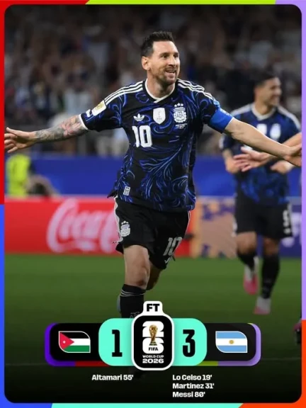 الأرجنتين تنهي دور المجموعات بكأس العالم بالعلامة الكاملة