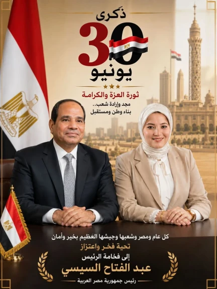 ثورة 30 يونيو.. من استعادة الوطن إلى بناء الجمهورية الجديدة