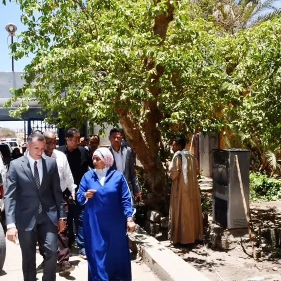 محافظ أسوان يتفقد مستشفى الصحة النفسية وعلاج الإدمان بالسد العالى شرق