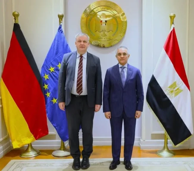 وزير العدل يستقبل سفير جمهورية ألمانيا الاتحادية بالقاهرة لبحث أطر التعاون القضائي المستقبلي