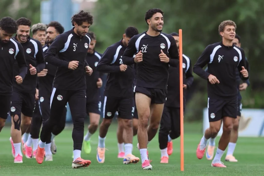 منتخب مصر يواصل تدريباته بسبوكين استعداداً لأستراليا.. وعودة صلاح وفتحي