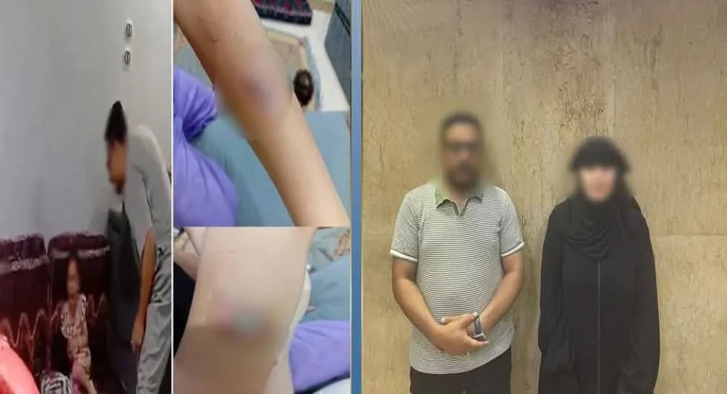 الداخلية:كشف ملابسات مقطع فيديو قيام أحد الأشخاص بالتعدى على نجليهما بالضرب وإصابتهما بالقاهرة.