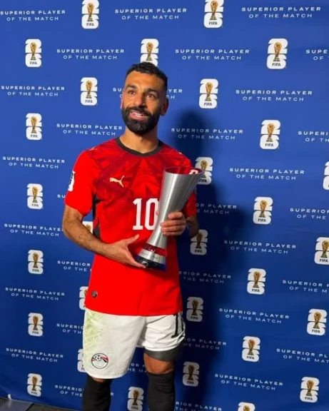 محمد صلاح رجل مباراة مصر وأستراليا