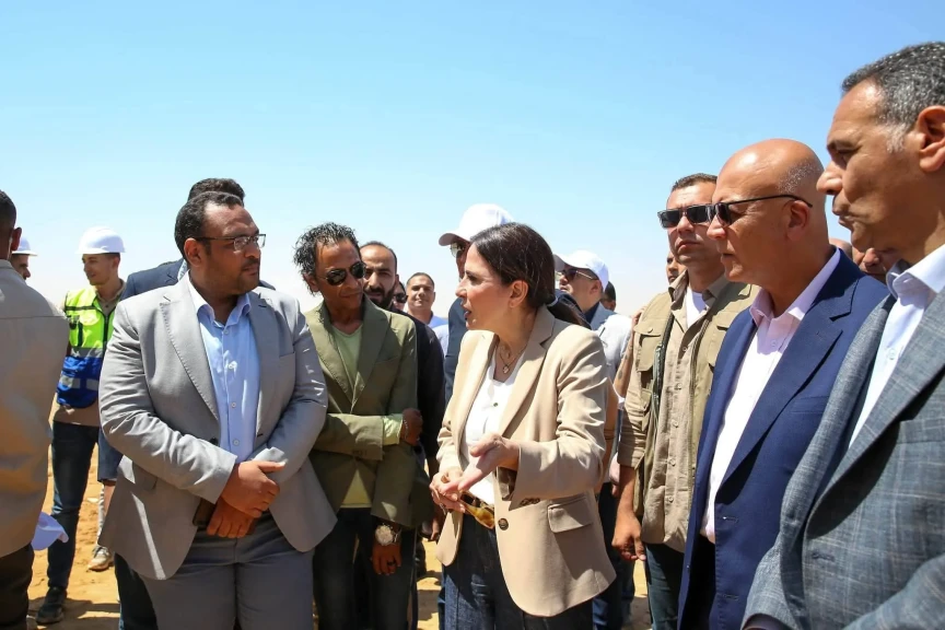 وزيرة الإسكان تتفقد مشروع سكن العاملين المنتقلين إلى العاصمة الجديدة بمدينة بدر