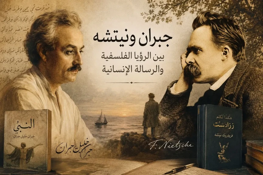 جبران ونيتشه: تشابه الرؤى واختلاف الفلسفة قراءة نقدية في كتاب ”جبران النبي ونيتشه الرؤيوي” للباحثة سعاد الخراط