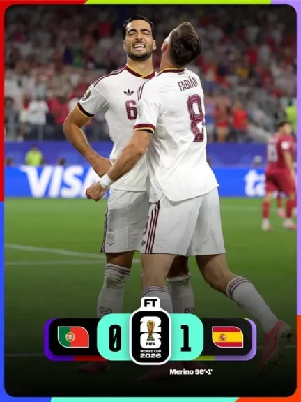 ميرينو يقتل حلم رونالدو بكأس العالم ..ويأهل أسبانيا لدور الثمانية