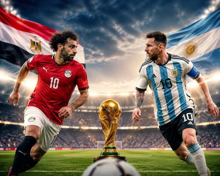 تعرف على القنوات الناقلة لمواجهة مصر والأرجنتين في ثمن نهائي كأس العالم 2026 اليوم