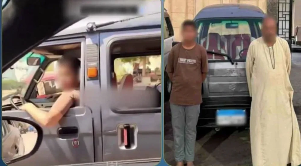 الداخلية: ضبط المتهم في مقطع فيديو أحد الأطفال بقيادة سيارة وتعريض حياته للخطر