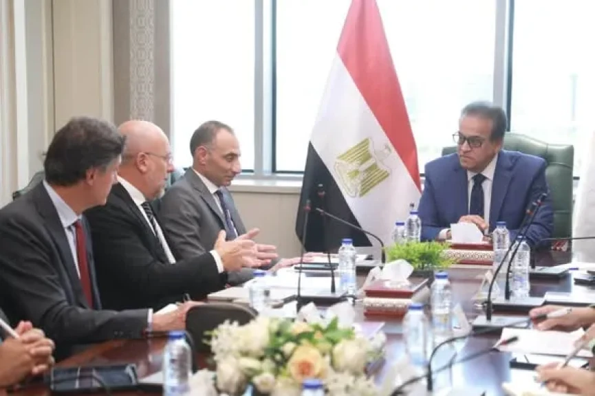 وزير الصحة يبحث مع «إيني» الإيطالية تطوير مستشفى هليوبوليس الجديدة