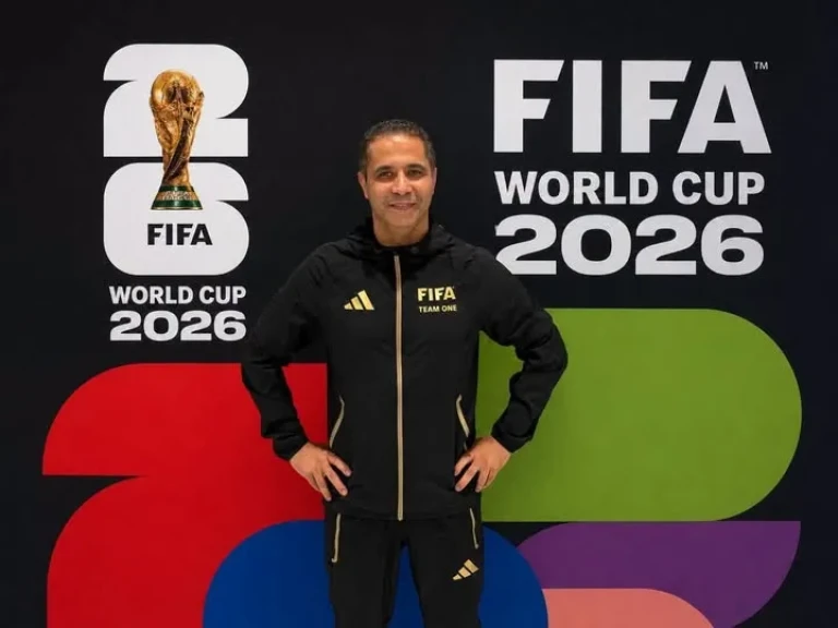 الظهور الثامن.. محمود عاشور حكم فيديو احتياطياً لإسبانيا وبلجيكا في ربع نهائي كأس العالم