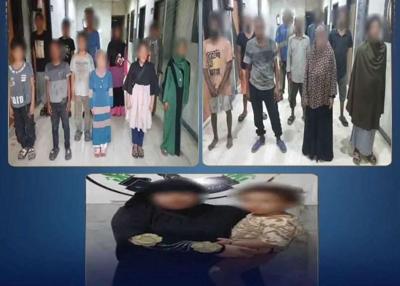 الداخلية: ضبط عدد من الرجال والسيدات لقيامهم باستغلال الاطفال في اعمال التسول