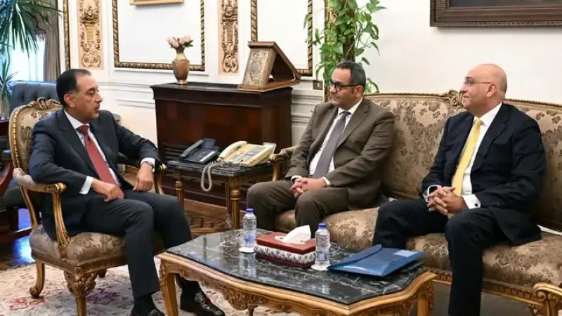 رئيس الوزراء يستقبل الرئيس التنفيذي الجديد لجهاز تنمية المشروعات المتوسطة والصغيرة ومتناهية الصغر والرئيس السابق للجهاز