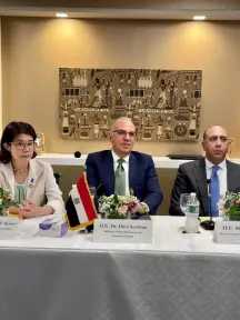وزير الري يشارك في افتتاح فعالية «Water on 44th» بنيويورك