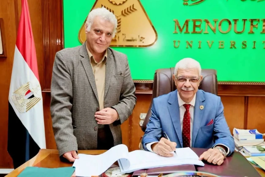 رئيس جامعة المنوفية يعتمد نتيجة بكالوريوس الحاسبات والمعلومات بنسبة نجاح 88%