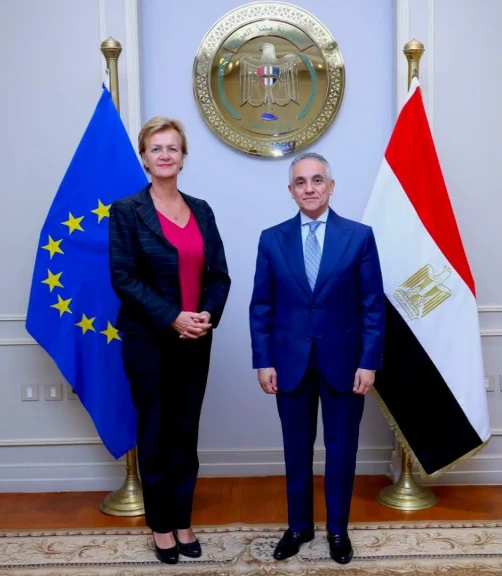 وزير العدل يستقبل رئيسة بعثة الاتحاد الأوروبي لدى مصر لتعزيز أطر الشراكة الاستراتيجية في قطاع العدالة