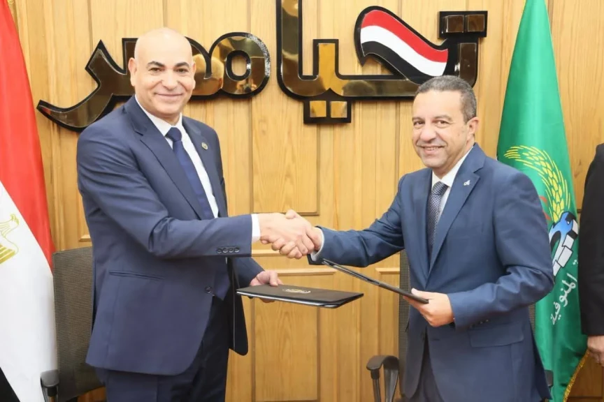 محافظ المنوفية ورئيس جامعة مدينة السادات يوقعان بروتوكول تعاون مشترك