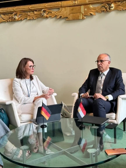 وزير الري يلتقي ممثلي جمهورية ألمانيا الاتحادية