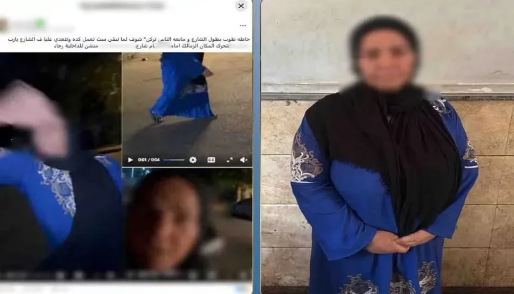الداخلية: كشف ملابسات مقطع فيديو قيام إحدى السيدات بوضع أحجار بأحد الشوارع بالقاهرة