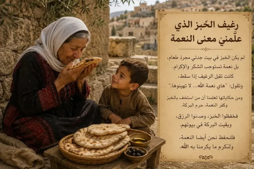 الخبز الذي علّمني معنى النعمة