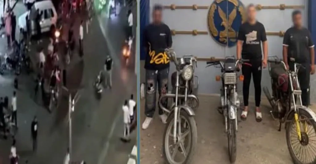 الداخلية: ضبط المتهمين في مقطع فيديو بقيادة درجات نارية وتعريض حياة المواطنين للخطر