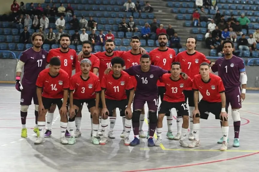 معسكر تدريبي لمنتخب مصر لكرة الصالات باستاد القاهرة