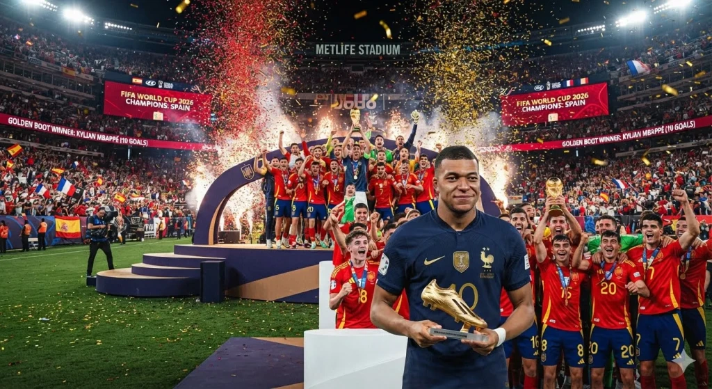 الترتيب النهائي لهدافي كأس العالم 2026.. مبابي يحصد الحذاء الذهبي وميسي وصيفًا