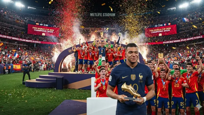 الترتيب النهائي لهدافي كأس العالم 2026.. مبابي يحصد الحذاء الذهبي وميسي وصيفًا