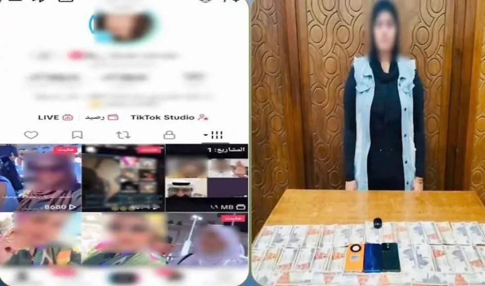 الداخلية: ضبط صانعة محتوى لتعمدها توجيه السباب والتلفظ بألفاظ إباحية