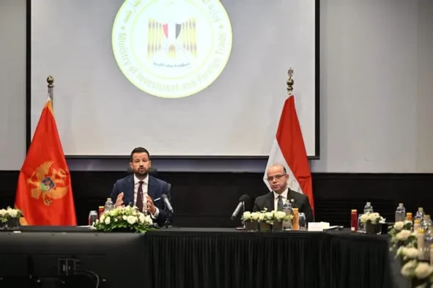 وزير الاستثمار والتجارة الخارجية ورئيس جمهورية الجبل الأسود يبحثان فرص تعزيز التعاون الاستثماري خلال مائدة مستديرة بمشاركة مجتمع الأعمال في البلدين