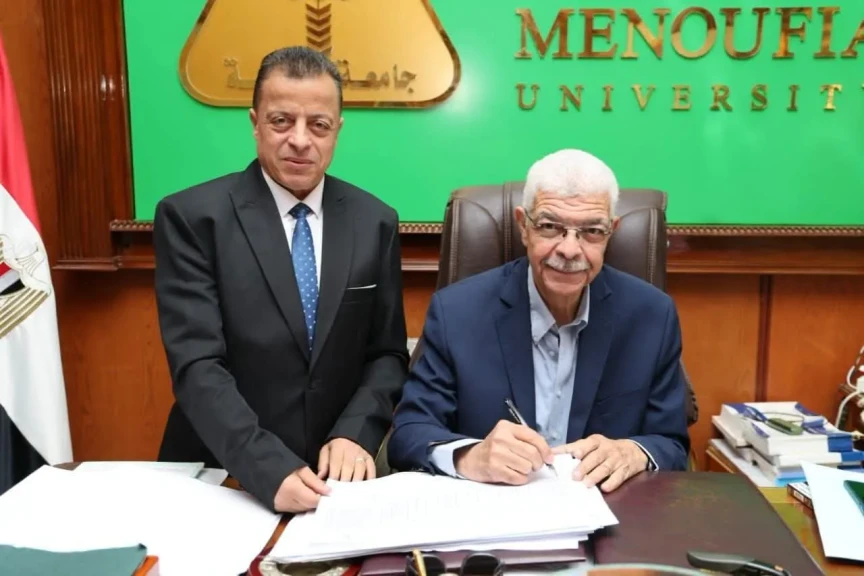 رئيس جامعة المنوفية يعتمد نتيجة بكالوريوس كلية التجارة دور مايو 2026 بنسبة نجاح 88%