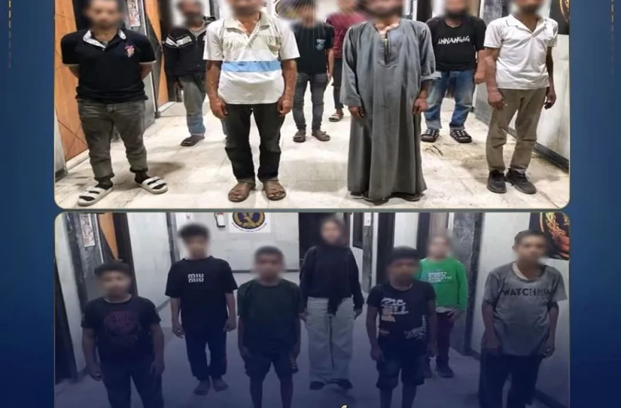الداخلية:ضبط عدد من الأشخاص لقيامهم باستغلال الاطفال في أعمال التسول