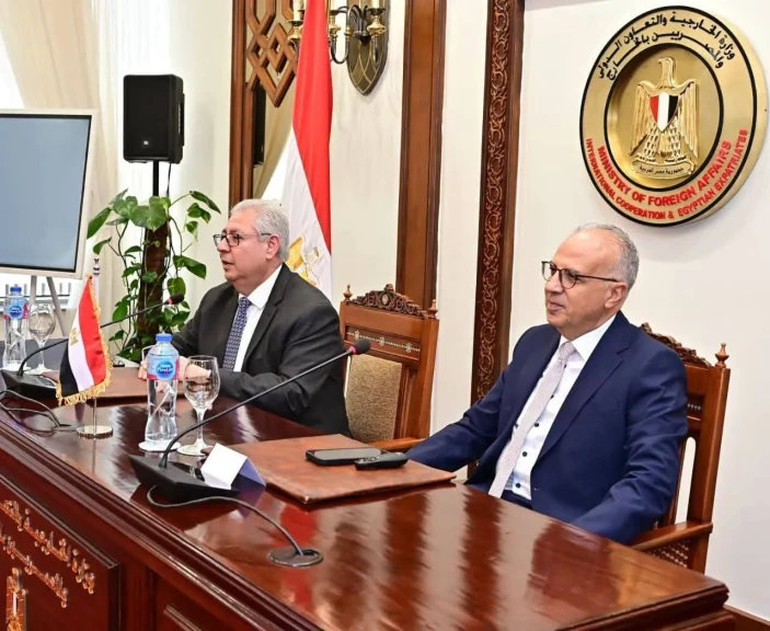 وزير الري يلتقي السفراء المنقولين لرئاسة البعثات الدبلوماسية المصرية بالخارج