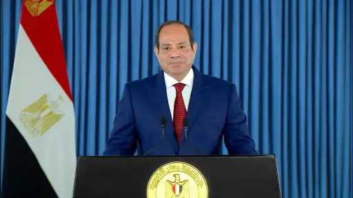 الرئيس السيسي يلقي كلمة بمناسبة الاحتفال بذكرى ثورة 23 يوليو 1952