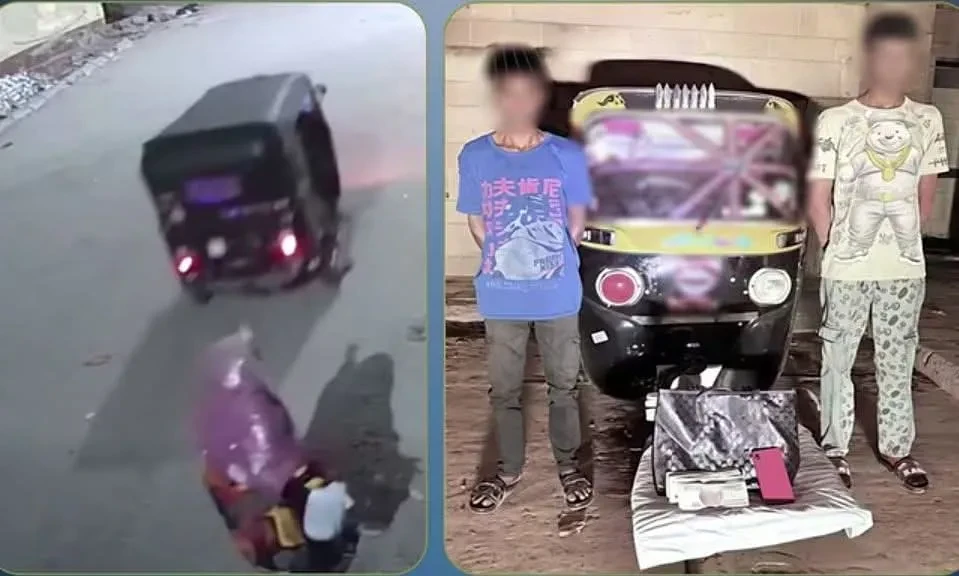 الداخلية: ضبط المتهمين في مقطع فيديو بخطف حقيبة يد خاصة بإحدى السيدات بأسوان