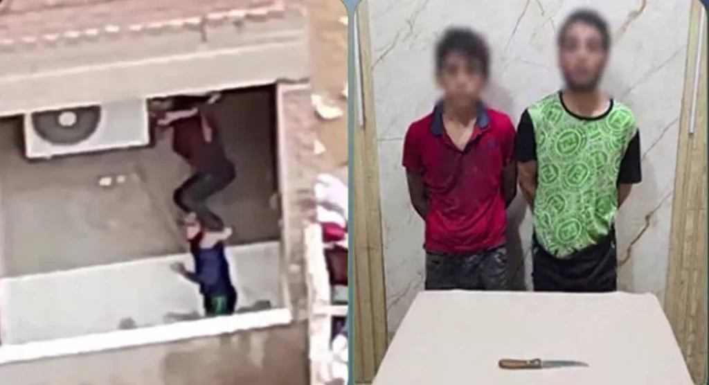 الداخلية: ضبط المتهمين في مقطع فيديو بسرقة أجهزة التكييف بأحد المنازل بالغربية