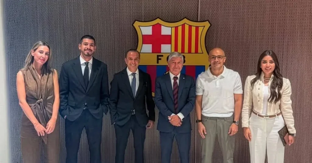 رسميًا الأهلي يواجه برشلونة بكأس خوان غامبر