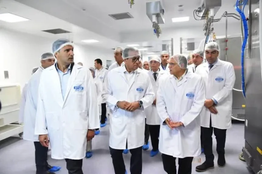 وزير الصحة يفتتح مصنع «إيبيكو 3» بالعاشر من رمضان بحضور وزير الصناعة ويتفقد خطوط الإنتاج والتعبئة