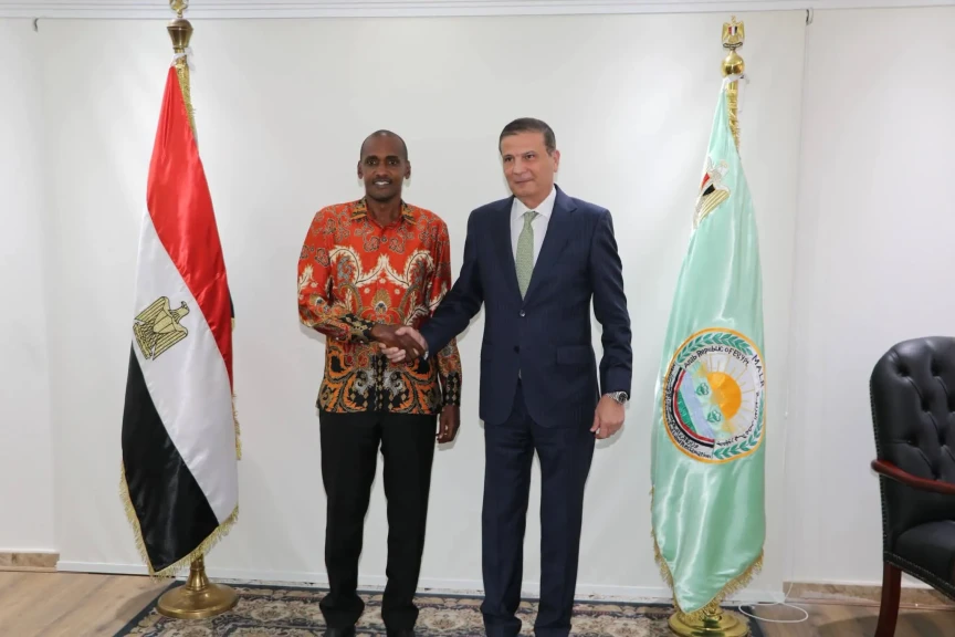 وزير الزراعة يستقبل نظيره الأوغندي ووزير الدولة للثروة الحيوانية لبحث سبل تعزيز الشراكة الاستراتيجية