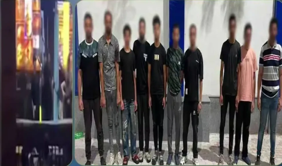 الداخلية:ضبط المتهمين في مقطع فيديو مشاجرة عدد من الأشخاص بأحد الشوارع ببورسعيد