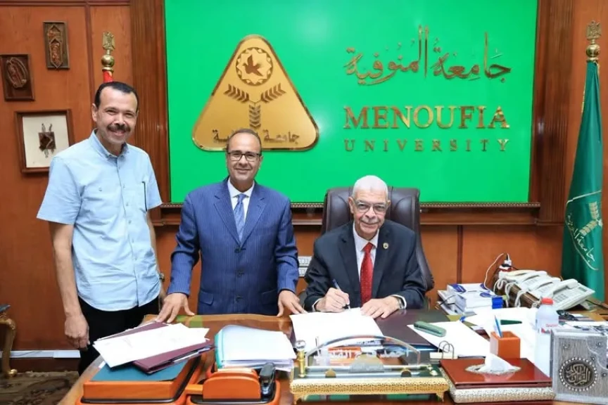 رئيس جامعة المنوفية يعتمد نتيجة الفرقة الرابعة بكلية الهندسة بشبين الكوم بنسبة نجاح 79.88%