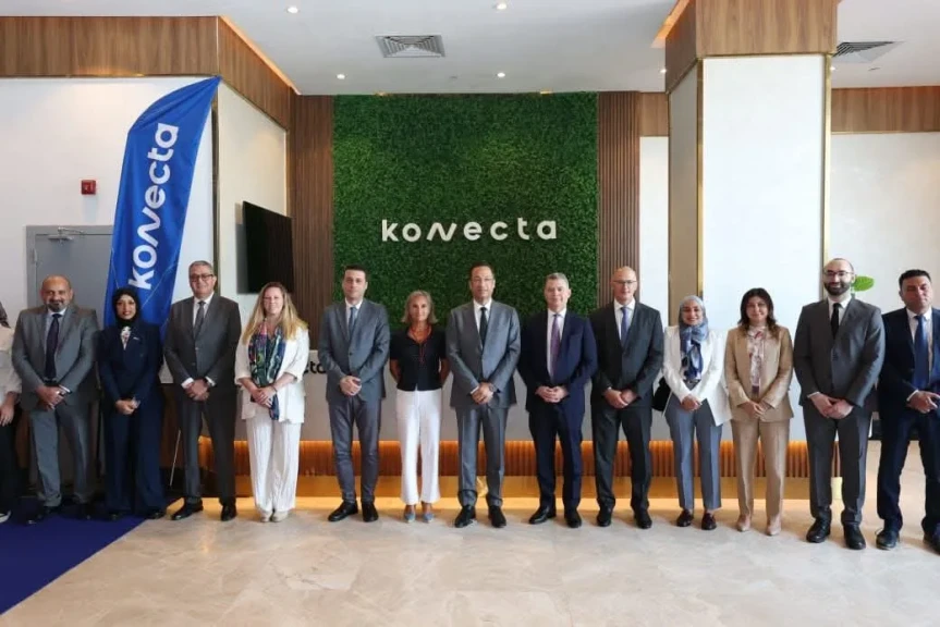 وزير الاتصالات وتكنولوجيا المعلومات يفتتح المقر الإقليمي لشركة ”كونيكتا” Konecta العالمية في القاهرة الجديدة