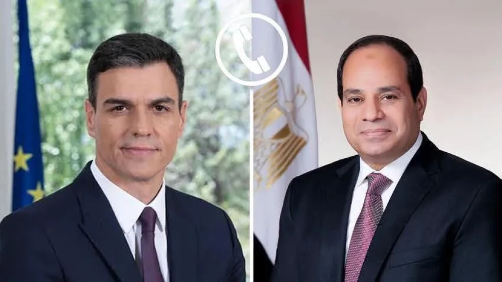 الرئيس السيسى يؤكد تضامن مصر مع إسبانيا إزاء الحرائق واستعدادها لتقديم كافة أوجه الدعم